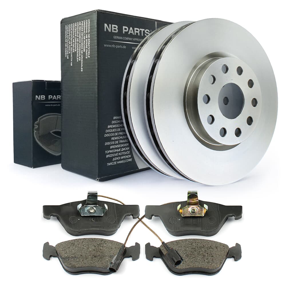 NB PARTS discos de travão dianteiros + pastilhas de travão NB PARTS discos de travão dianteiros + pastilhas de travão