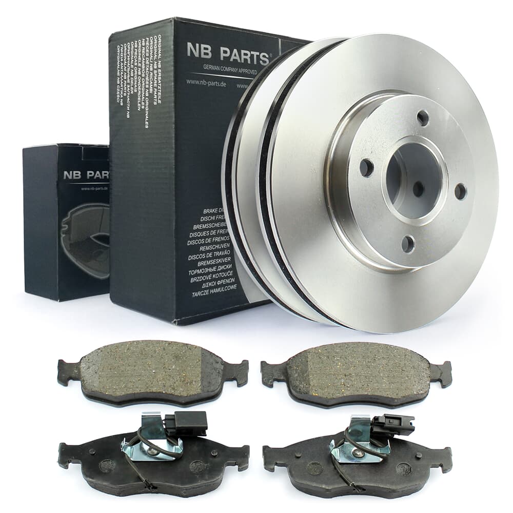 NB PARTS Disques de frein + plaquettes de frein avant NB PARTS Disques de frein + plaquettes de frein avant