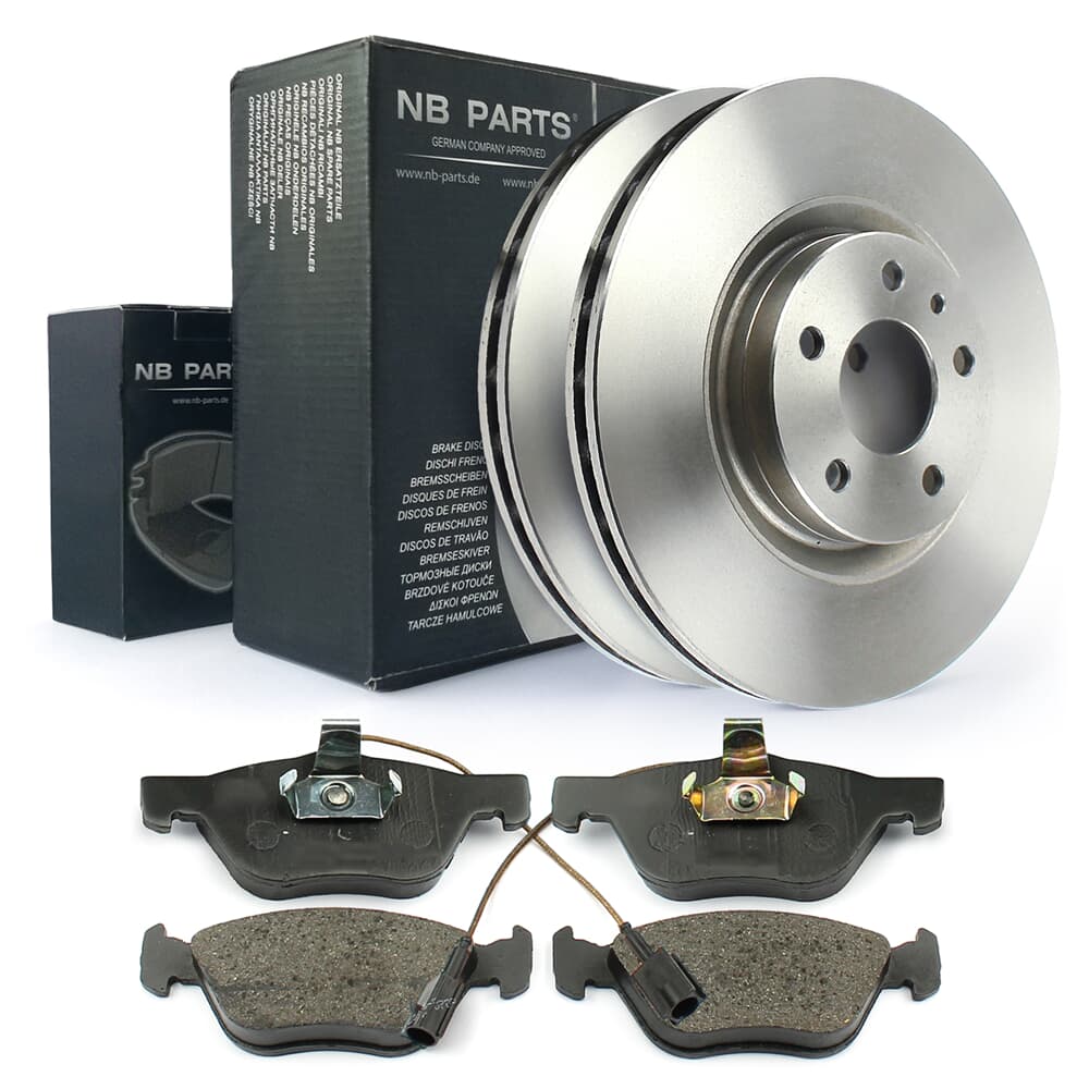 NB PARTS Bremsscheiben + Bremsbeläge vorne NB PARTS Bremsscheiben + Bremsbeläge vorne