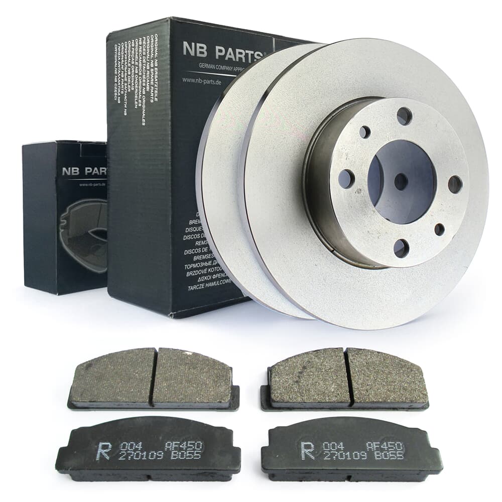 NB PARTS Bremsscheiben + Bremsbeläge vorne NB PARTS Bremsscheiben + Bremsbeläge vorne