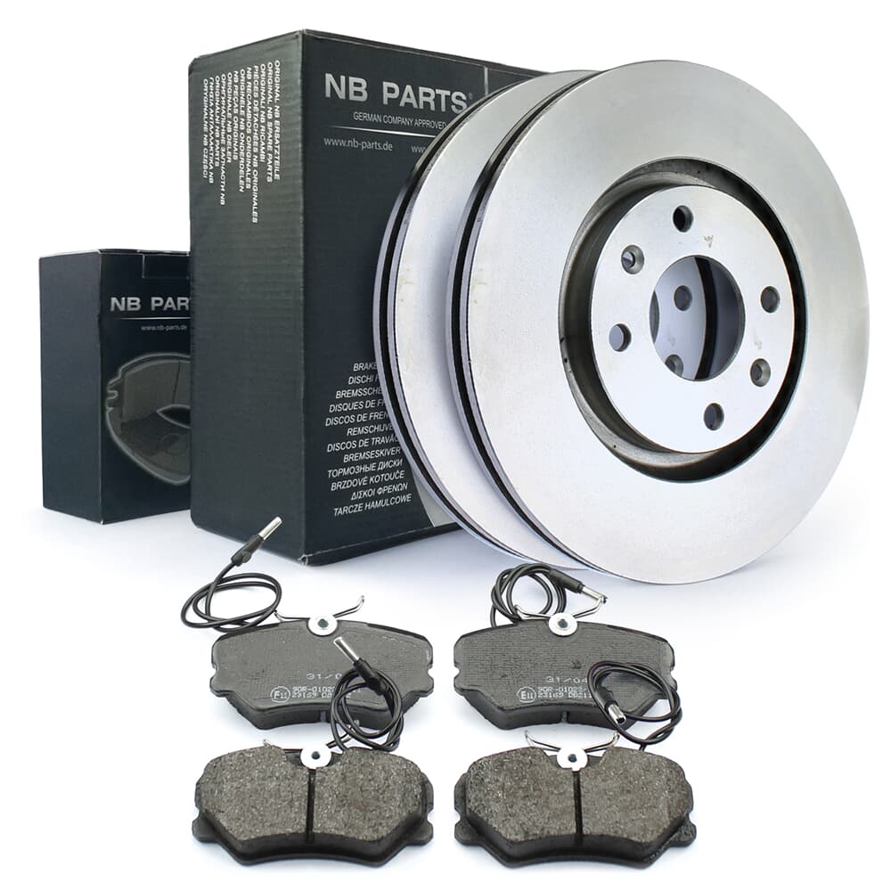 NB PARTS Discuri de frâna + placu?e de frâna fa?a NB PARTS Discuri de frâna + placu?e de frâna fa?a