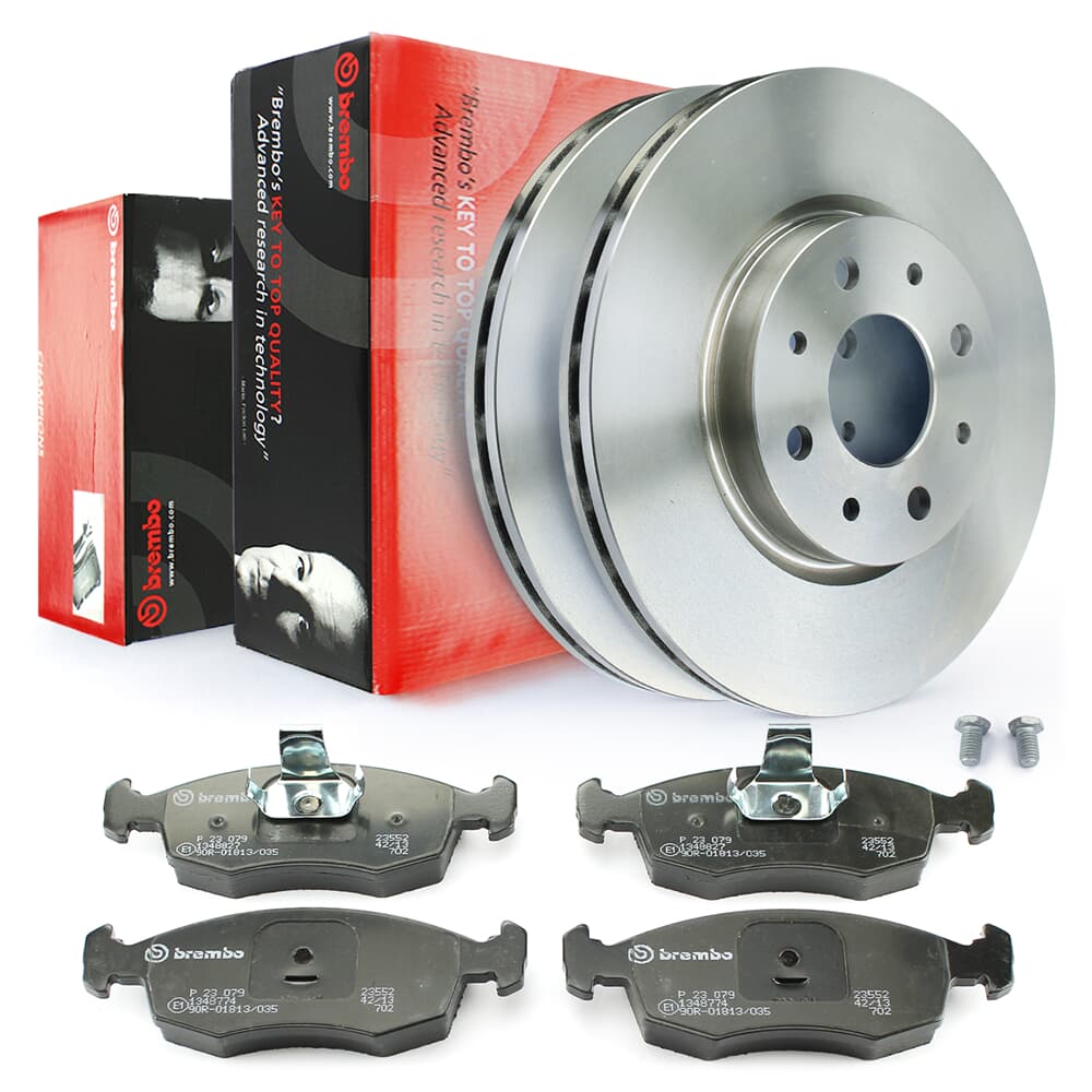 BREMBO Tarcze hamulcowe + klocki hamulcowe BREMBO Tarcze hamulcowe + klocki hamulcowe