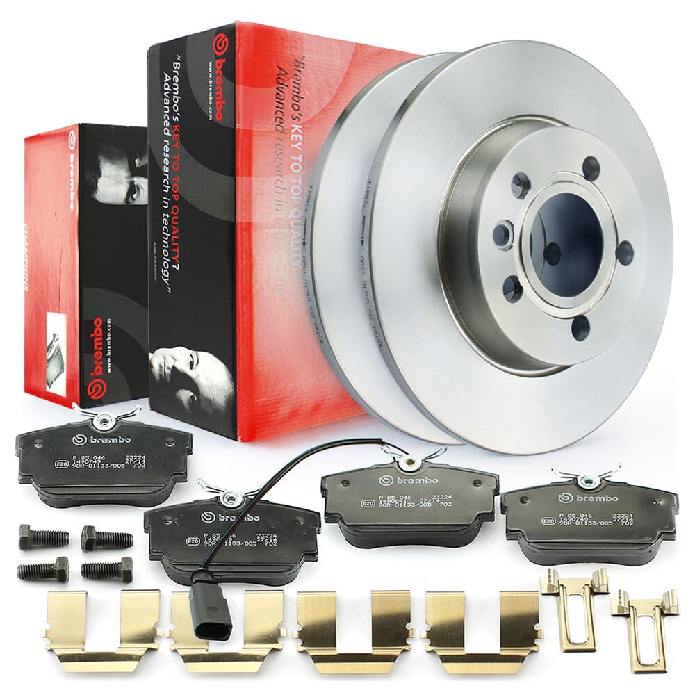 BREMBO Bremsscheiben + Bremsbeläge BREMBO Bremsscheiben + Bremsbeläge