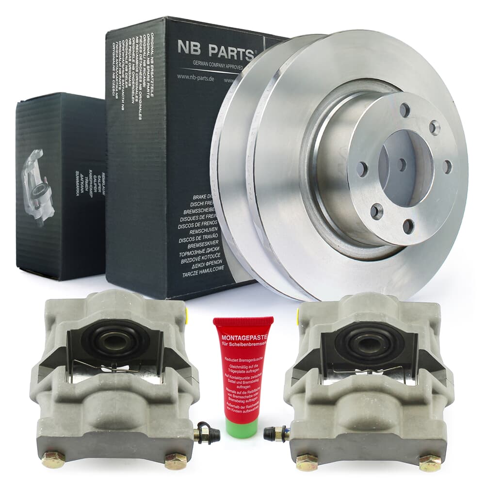 NB PARTS Bremsscheiben + Bremssättel hinten NB PARTS Bremsscheiben + Bremssättel hinten
