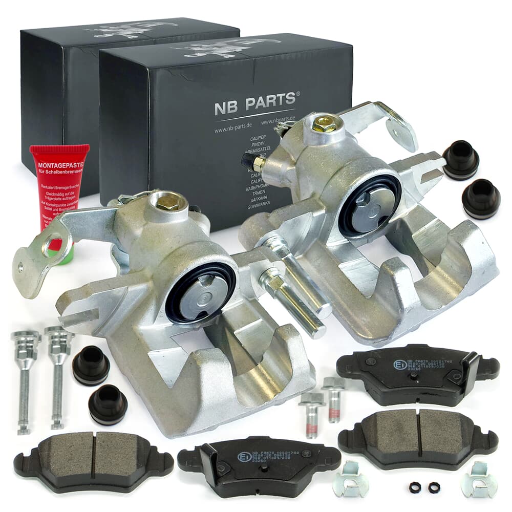NB PARTS Pinzas de freno traseras + pastillas de freno NB PARTS Pinzas de freno traseras + pastillas de freno