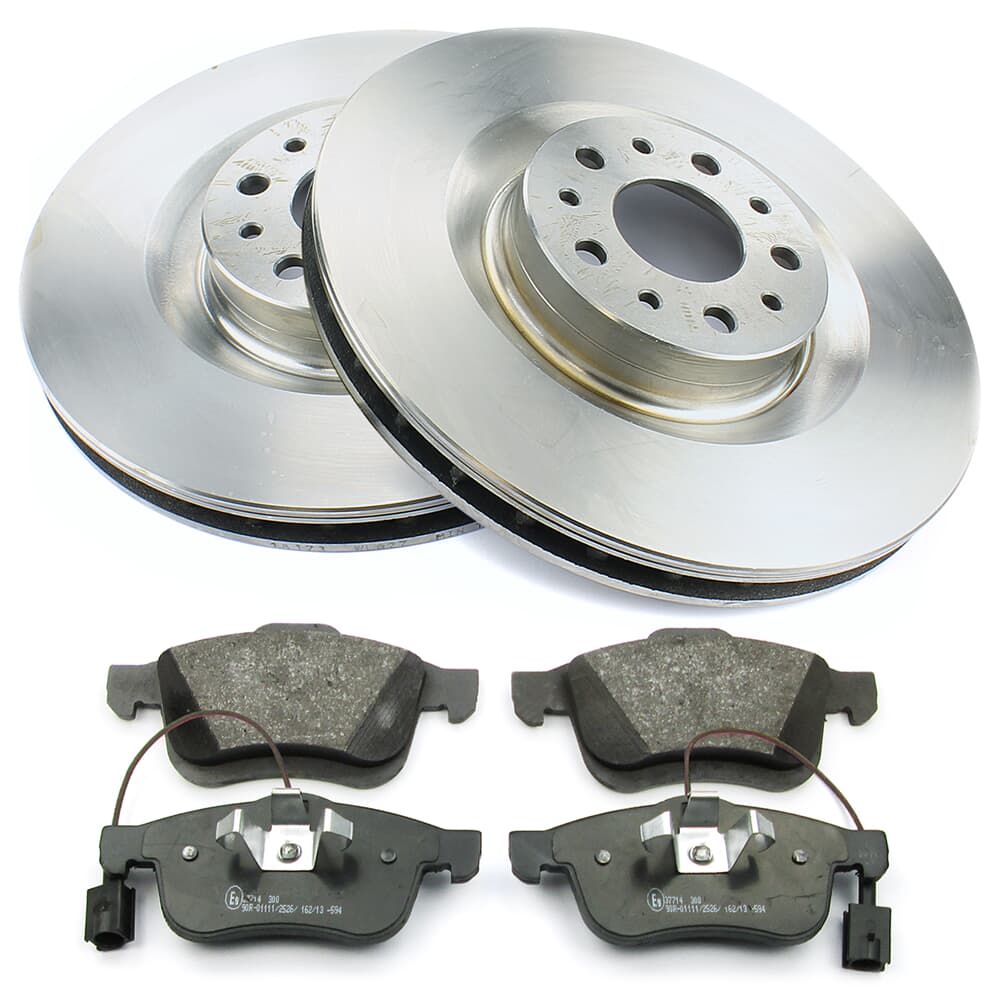 Pièces Auto CITROËN PEUGEOT Kit Frein Essieu Avant ATEC - 2 Disques 283mm Ventilés Plaquettes - Compatible Citroën, Peugeot Compatible Citroën Peugeot