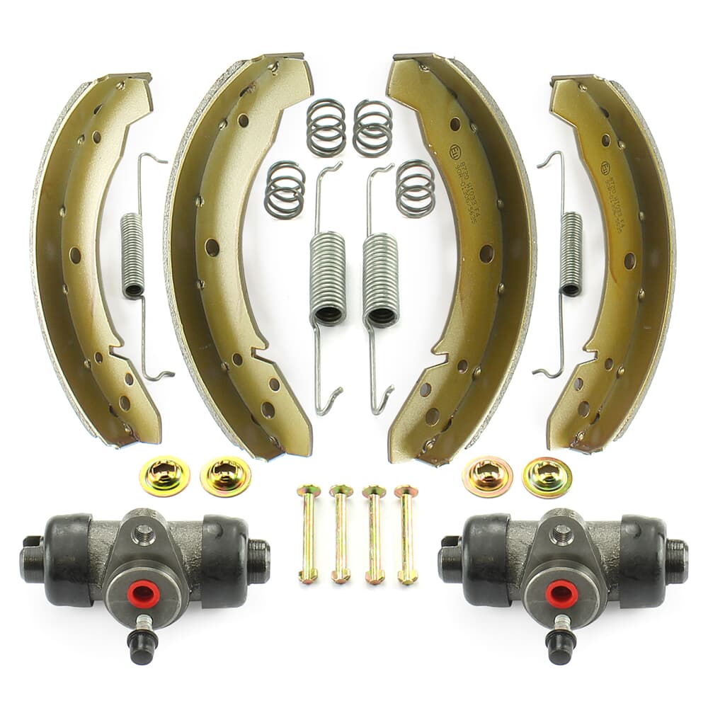 NB PARTS Bremsbacken + Radbremszylinder + Zubehörsatz hinten NB PARTS Bremsbacken + Radbremszylinder + Zubehörsatz hinten