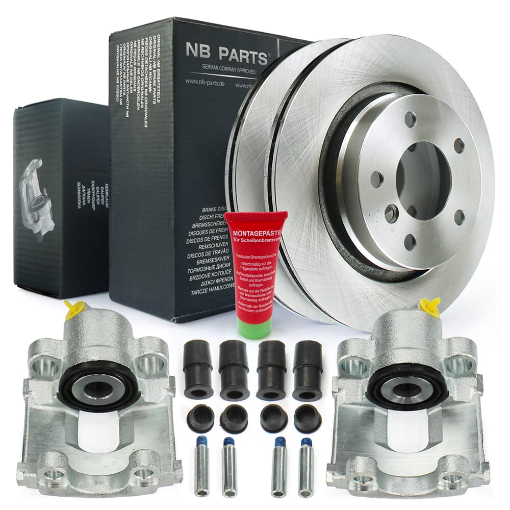 NB PARTS Bakre bromsskivor + bromsok NB PARTS Bakre bromsskivor + bromsok