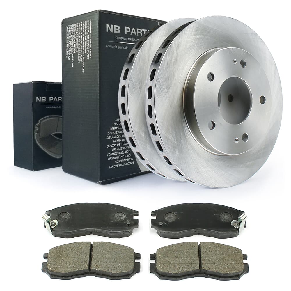 Discos De Freno Y Pastillas De Freno Delanteras NB PARTS