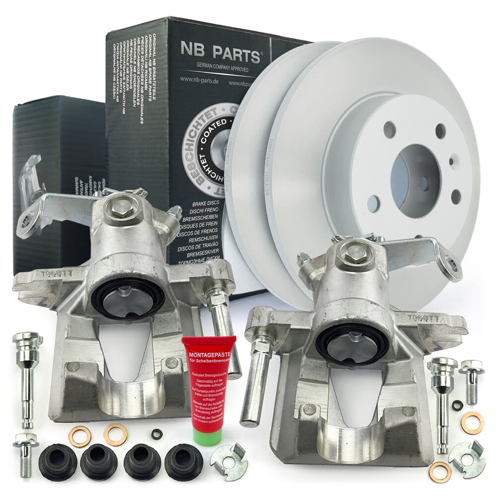NB PARTS Discuri de frâna spate + etriere de frâna NB PARTS Discuri de frâna spate + etriere de frâna