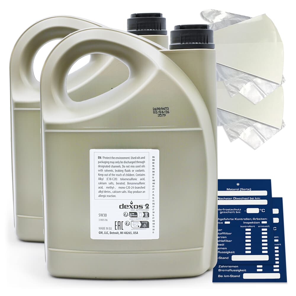 Genuine GM Dexos2 5W30 Engine Oil – Perfect For Opel – 1 Liter (Acea C3, API SN/CF)