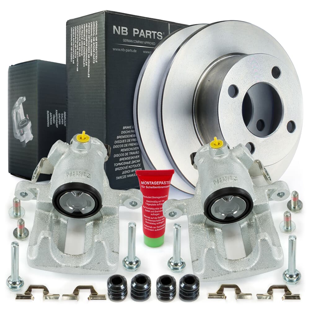 NB PARTS BROMSSKIVOR Bromsskivor + bromsok bak höger NB PARTS BROMSSKIVOR Bromsskivor + bromsok bak höger