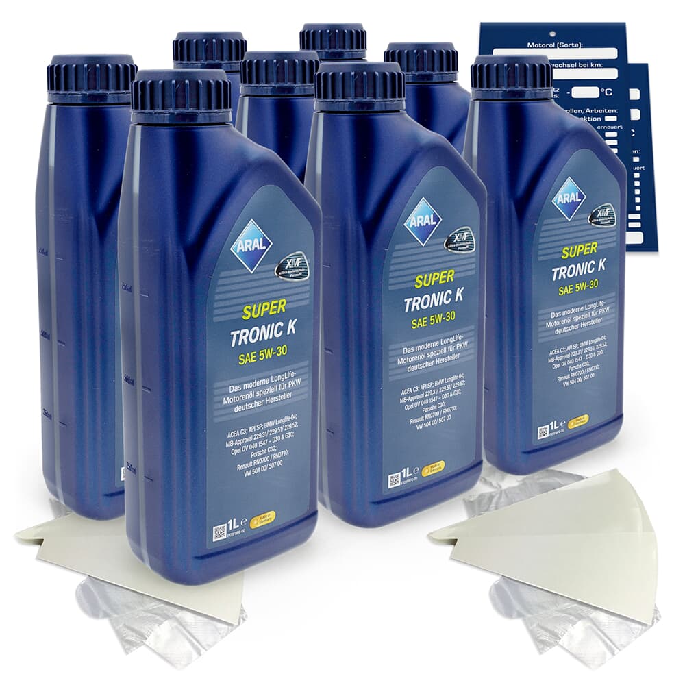 8L Aral Super Tronic K 5W30 LongLife III ACEA C3 8L Aral Super Tronic K 5W30 LongLife III ACEA C3