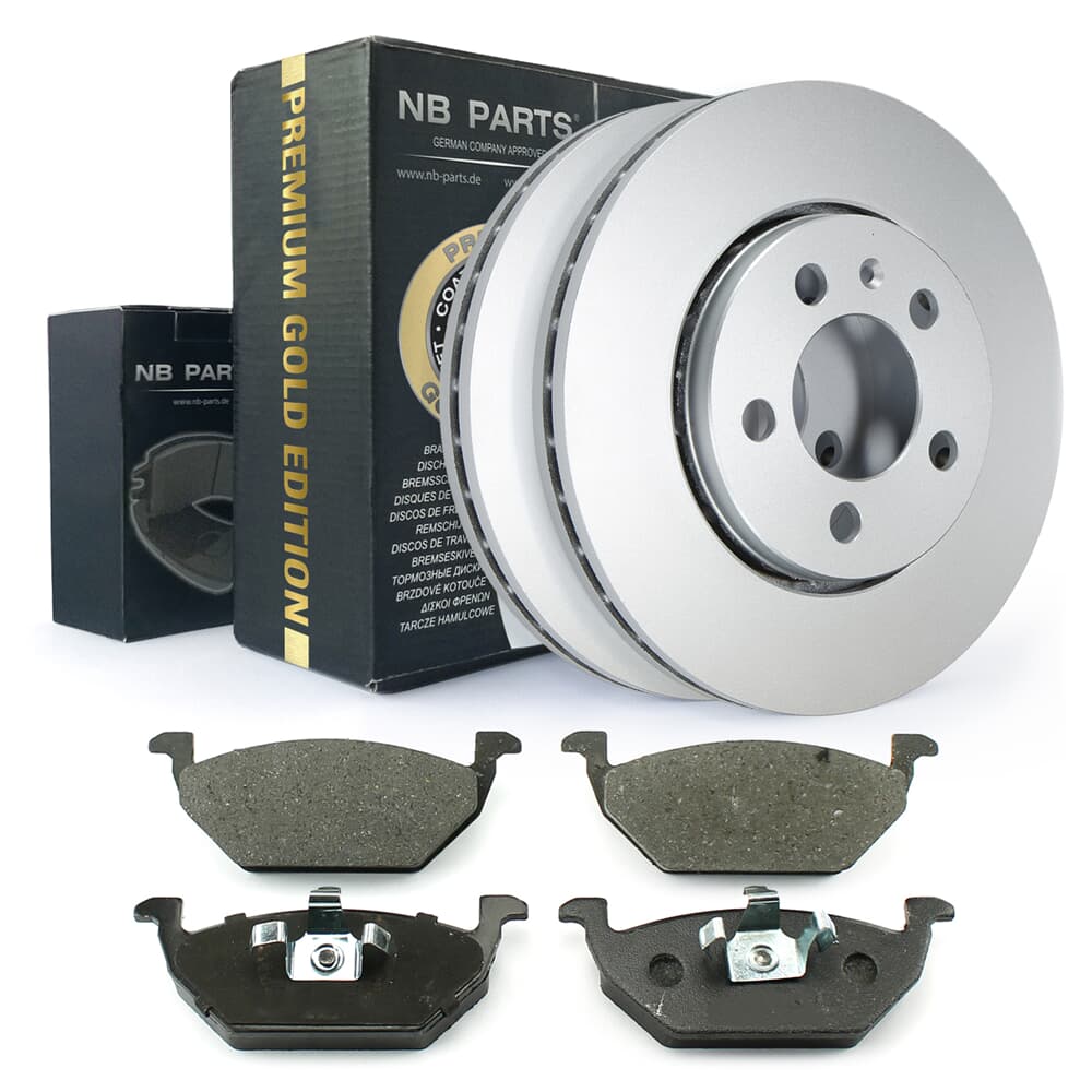 NB PARTS Bremsscheiben + Bremsbeläge Premium Gold Edition vorne NB PARTS Bremsscheiben + Bremsbeläge Premium Gold Edition vorne
