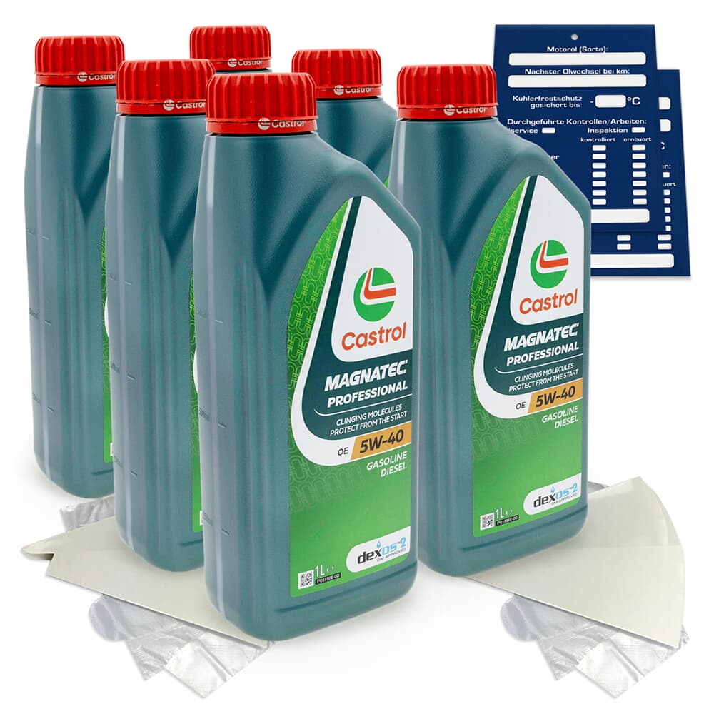 6L Castrol Magnatec Professional 5W40 ACEA C3 API SN/CF 6L Castrol Magnatec Professional 5W40 ACEA C3 API SN/CF