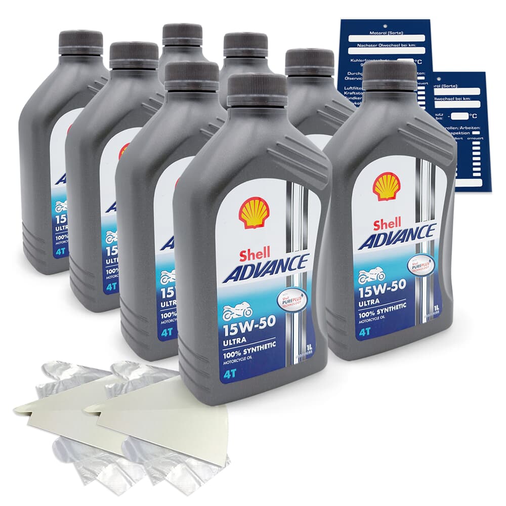 8L Shell Advance Ultra 15W50 4T 8L Shell Advance Ultra 15W50 4T
