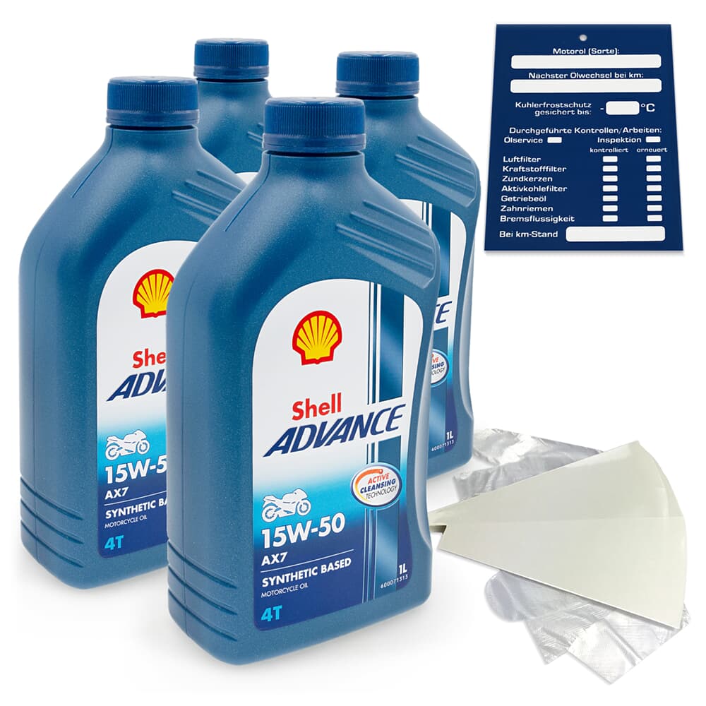 4L Shell Advance 15W50 4T AX 4L Shell Advance 15W50 4T AX