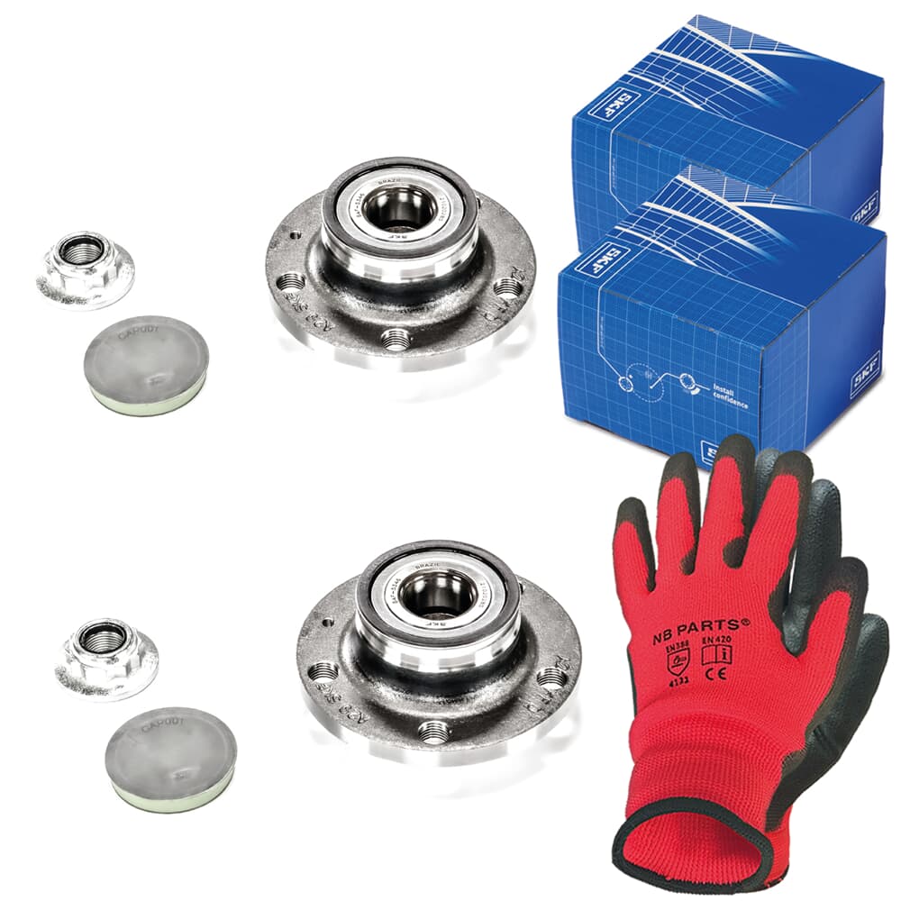 2x SKF Radlager Satz hinten 2x SKF Radlager Satz hinten