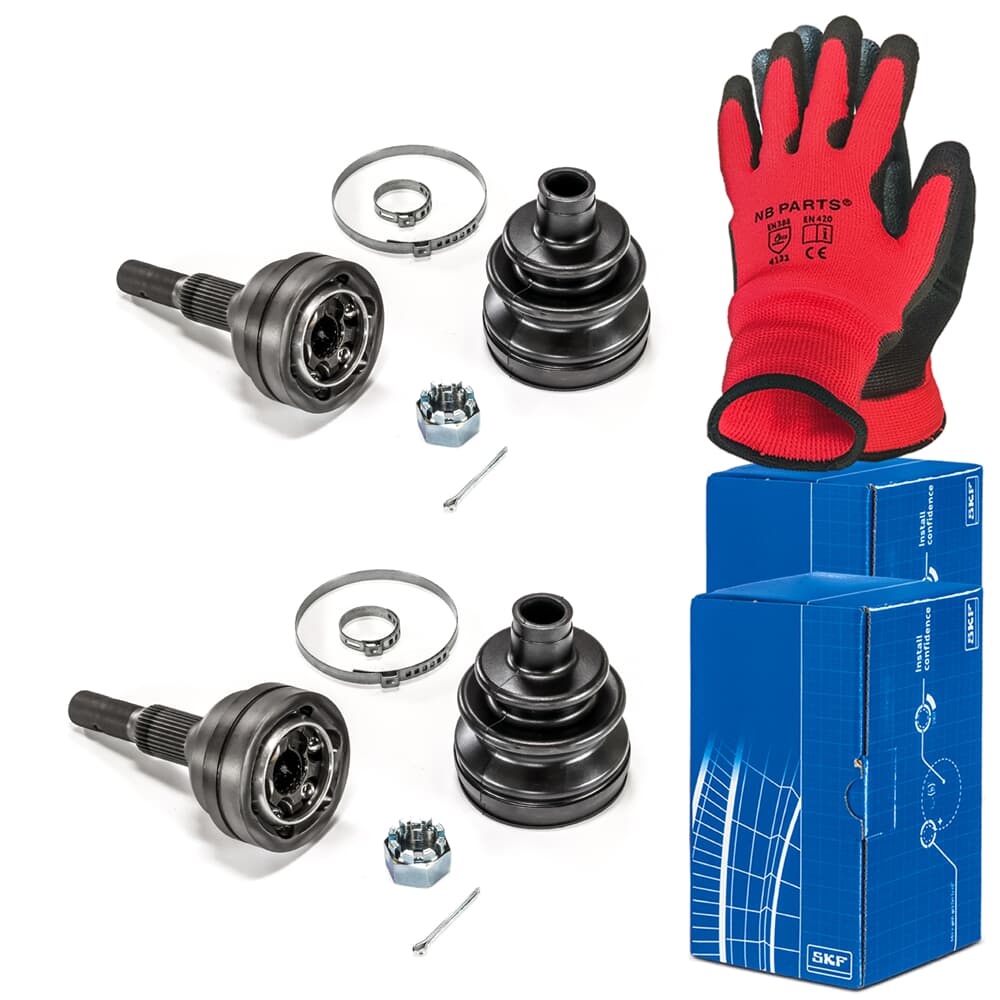 2x SKF Nivelet etupyörän puolella 2x SKF Nivelet etupyörän puolella