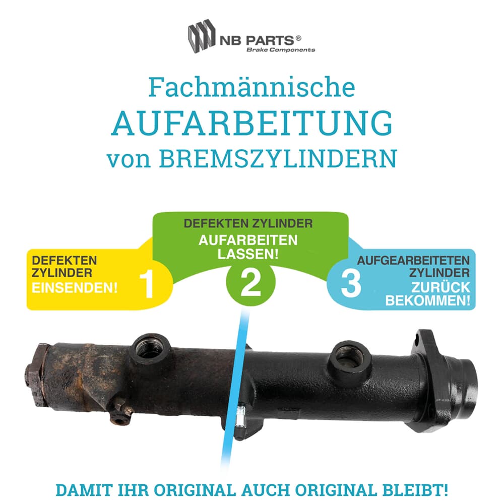 Aufarbeitung Hauptbremszylinder Aufarbeitung Hauptbremszylinder