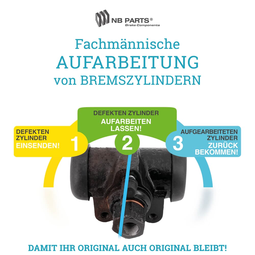 Aufarbeitung Radbremszylinder Aufarbeitung Radbremszylinder