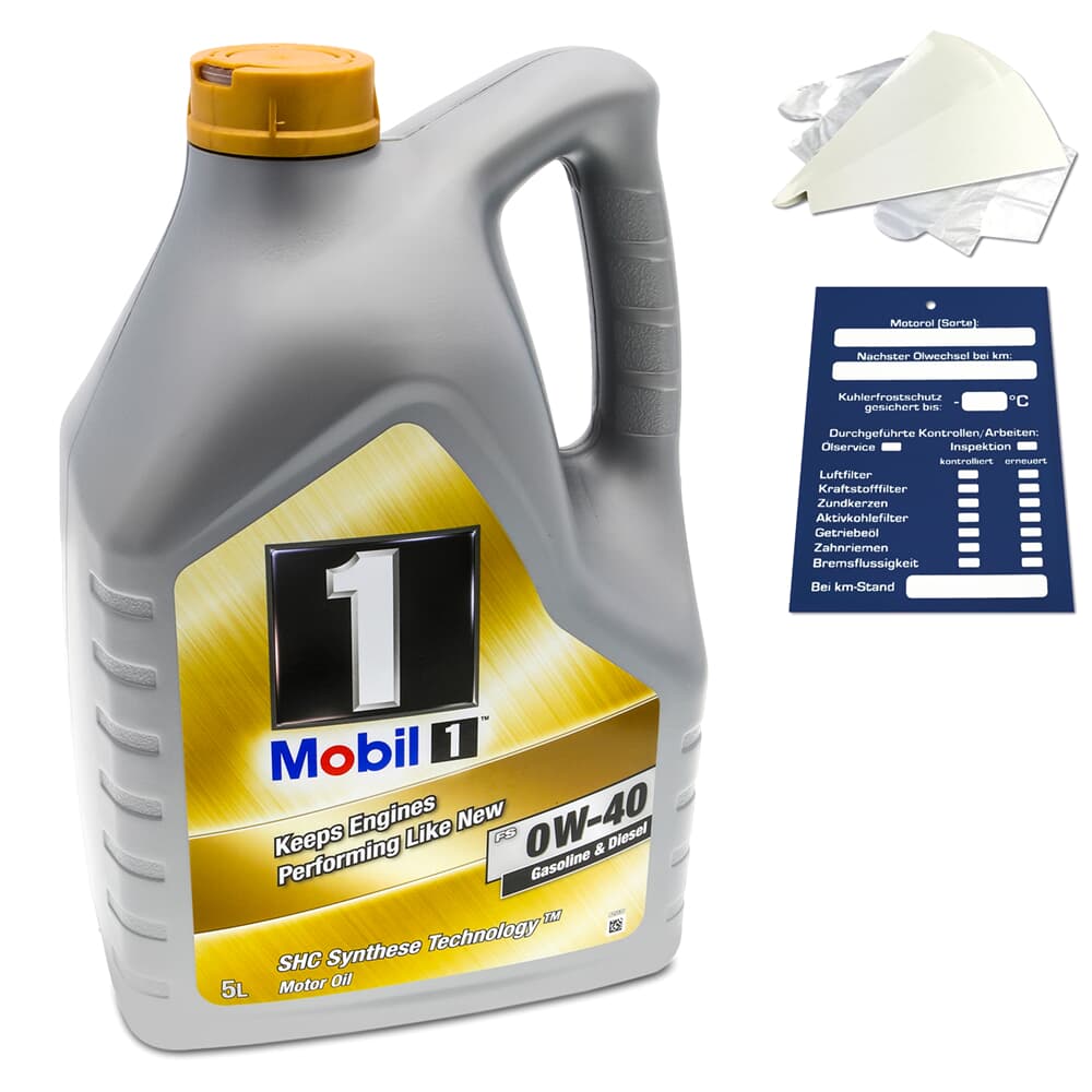 5L Mobil 1 0W40 FS 5L Mobil 1 0W40 FS