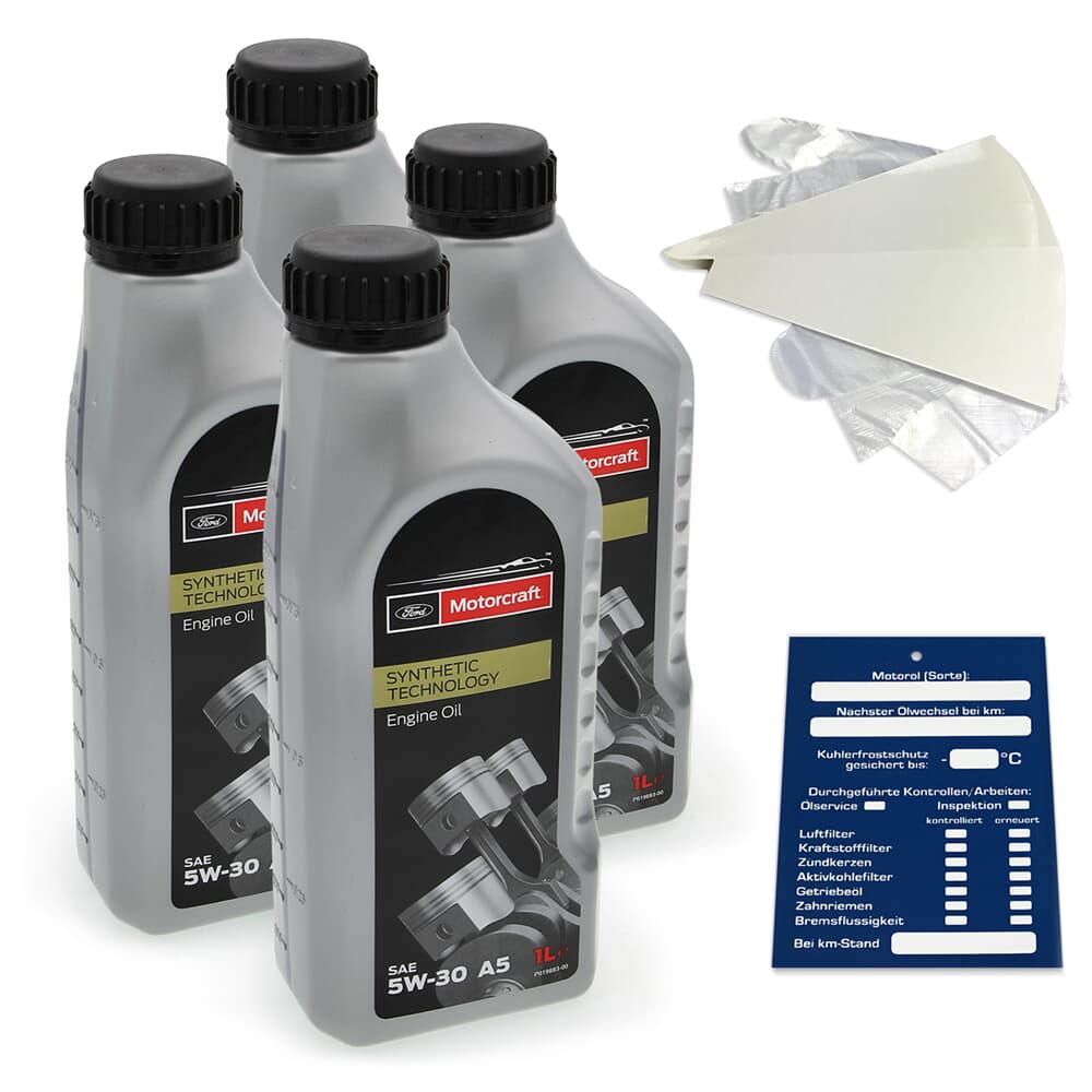 4L Ford Motorcraft 5W30 A5 ACEA A1/B1 A5/B5 4L Ford Motorcraft 5W30 A5 ACEA A1/B1 A5/B5