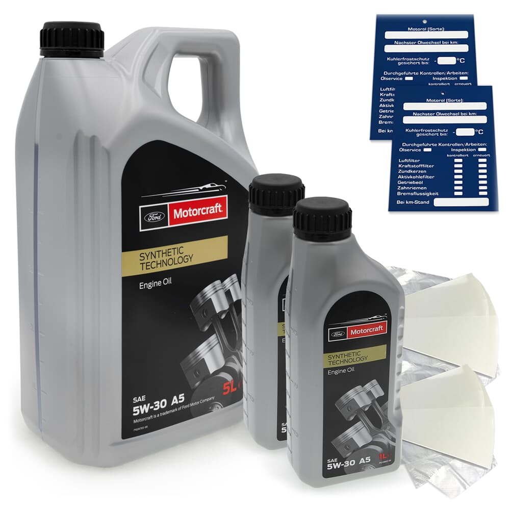 7L Ford Motorcraft 5W30 A5 ACEA A1/B1 A5/B5 7L Ford Motorcraft 5W30 A5 ACEA A1/B1 A5/B5