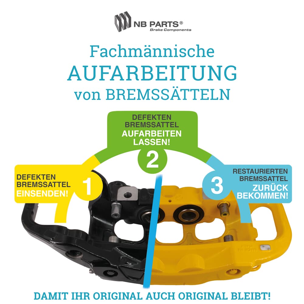 Aufarbeitung Bremssattel Hinterachse Aufarbeitung Bremssattel Hinterachse