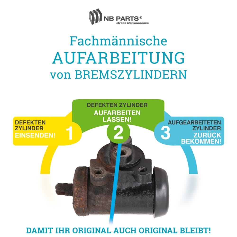 Aufarbeitung Radbremszylinder Aufarbeitung Radbremszylinder