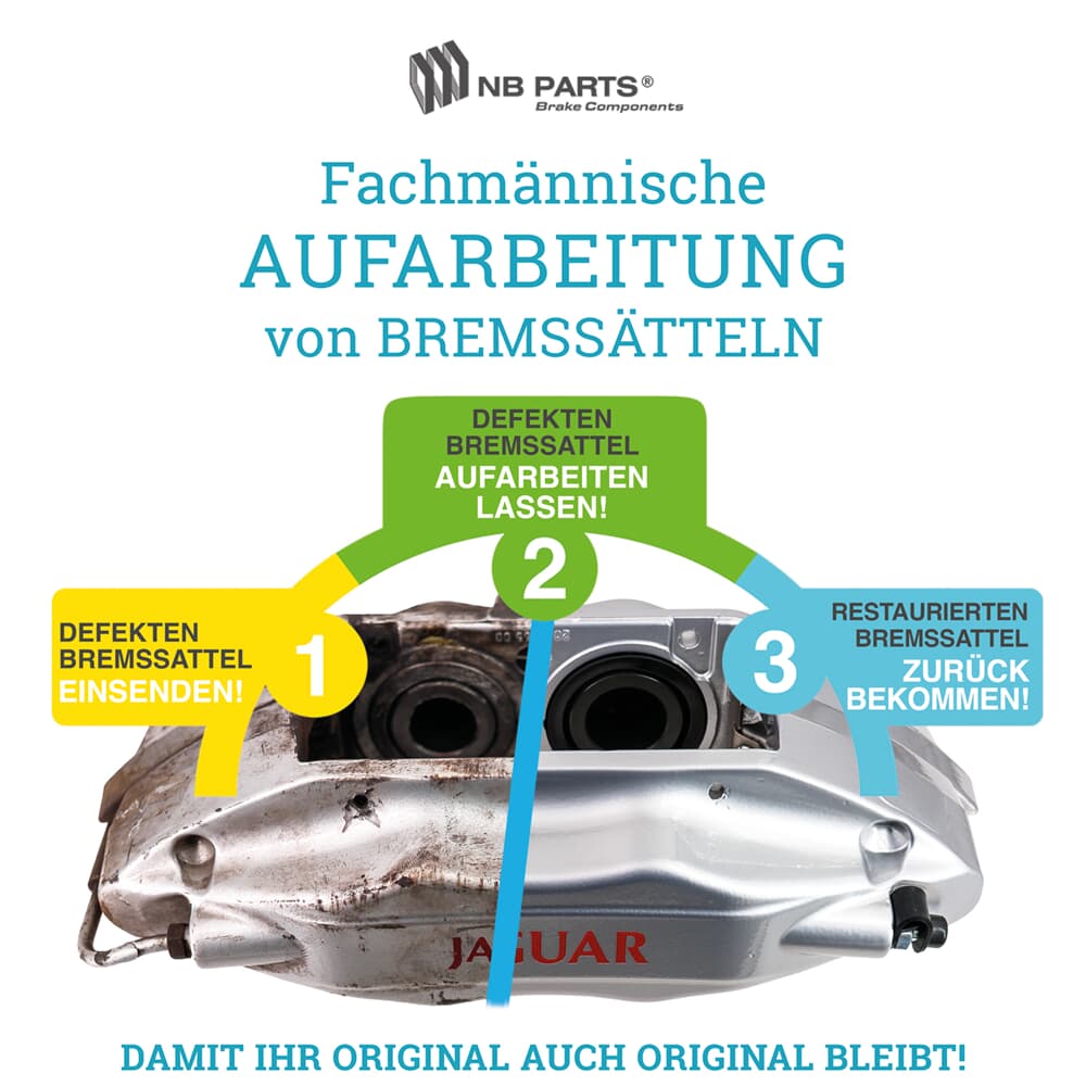 Aufarbeitung Bremssattel vorne Aufarbeitung Bremssattel vorne