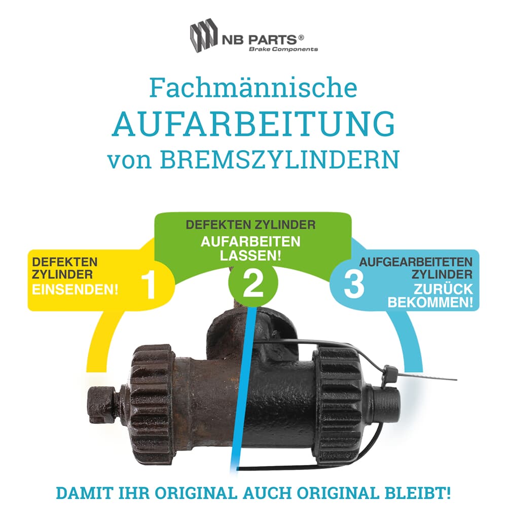 Aufarbeitung Radbremszylinder Aufarbeitung Radbremszylinder