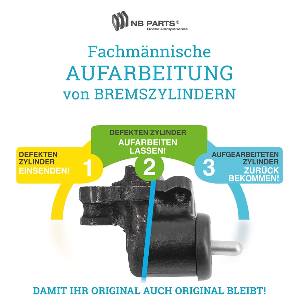 Aufarbeitung Radbremszylinder Aufarbeitung Radbremszylinder