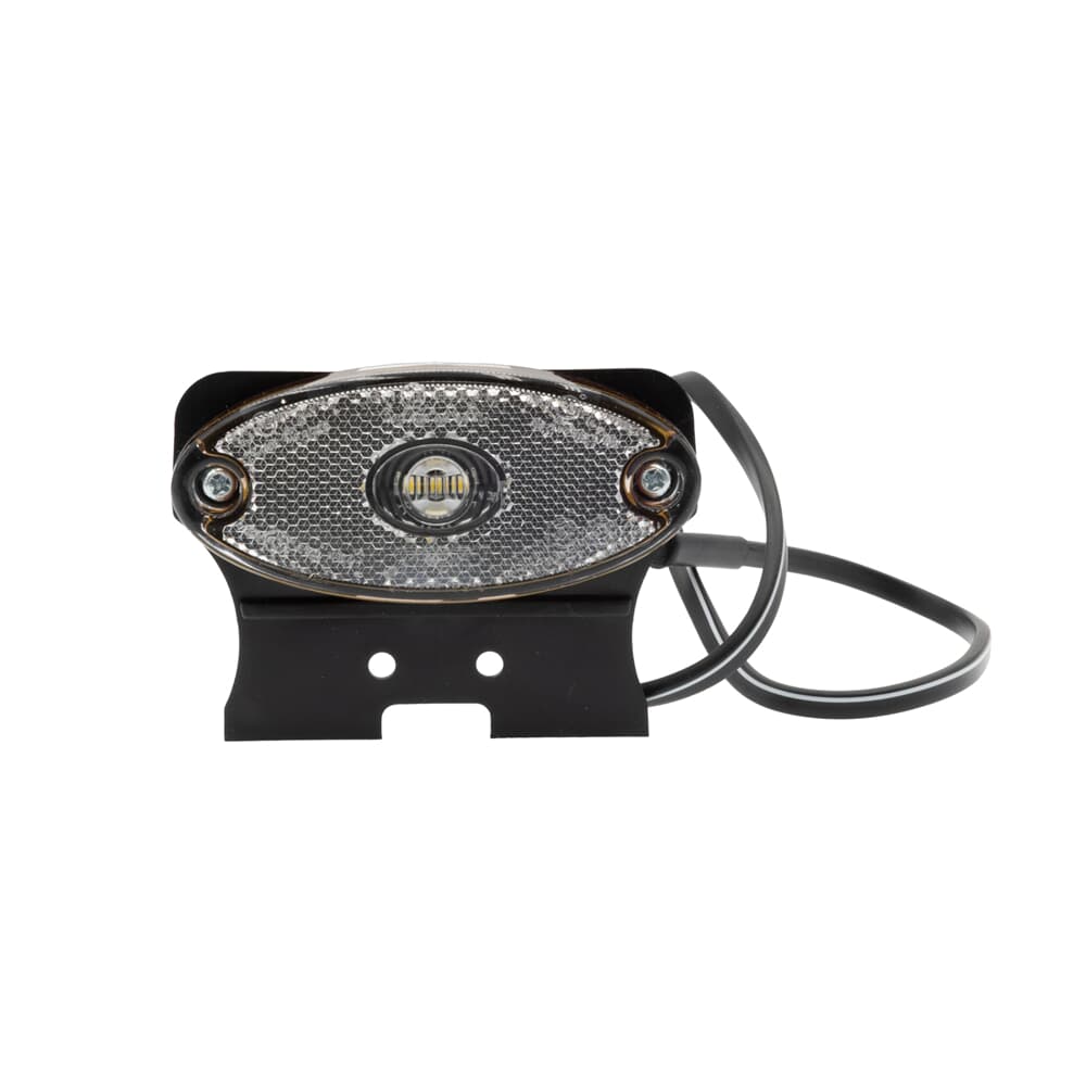 LUCIDITY Seitenmarkierungsleuchte weiß mit Halter LUCIDITY Seitenmarkierungsleuchte weiß mit Halter