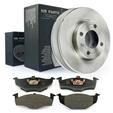 Bremsen-set Vorne Bremsscheiben + Bremsbeläge Ø 239mm Voll Bremsklötze VA Kit
