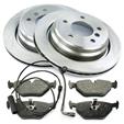 Bremsen-set Hinten Bremsscheiben + Bremsbeläge + Warnkontakt Ø298 Belüftet HA Pic:1