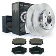 Bremsen-set Vorne Bremsscheiben + Bremsbeläge Ø 284mm Voll Bremsklötze VA Kit