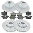 BREMSSCHEIBEN + BREMSBELÄGE VORNE + HINTEN AUDI A4 8D2 B5 1.8T 1.9 2.5 TDI 2.8 Pic:1