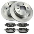 BREMSSCHEIBEN VOLL *BREMSBELAG HINTEN Pic:1