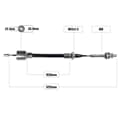NB PARTS cabo do travão 1255/1030mm campainha Ø23/26mm + M12/M8 adequado para BPW