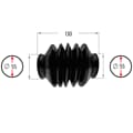 NB PARTS Mech 5 záhybu 55/55mm 130mm vhodný pro ALKO Knott BPW GREY GRÜMER