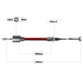 NB PARTS Cavo freno 1216/1020mm campana Ø23/26mm + design a fungo adatto per ALKO