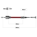 NB PARTS Cablu frâna 1086/890mm clopot Ø23/26mm + design ciuperca potrivit pentru ALKO