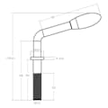 NB PARTS Tommy Serre -jäykkä M12 90mm 48 mm: n puristin