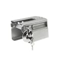 NB PARTS lukitus XL saranoituna pultin lukitus- ja lukitussuojaimella