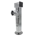 Gamba di supporto per NB PARTS 1300 kg 60x415mm Scate 240mm quadrata girevole con perno di bloccaggio con catena