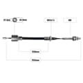 NB PARTS cabo do travão 1555/1330mm campainha Ø23/26mm + M12/M8 adequado para BPW
