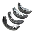 NB PARTS Rear brake shoe set