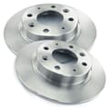 NB PARTS Bremsscheiben + Bremsbeläge hinten