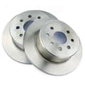 NB PARTS Rear brake discs + brake pads